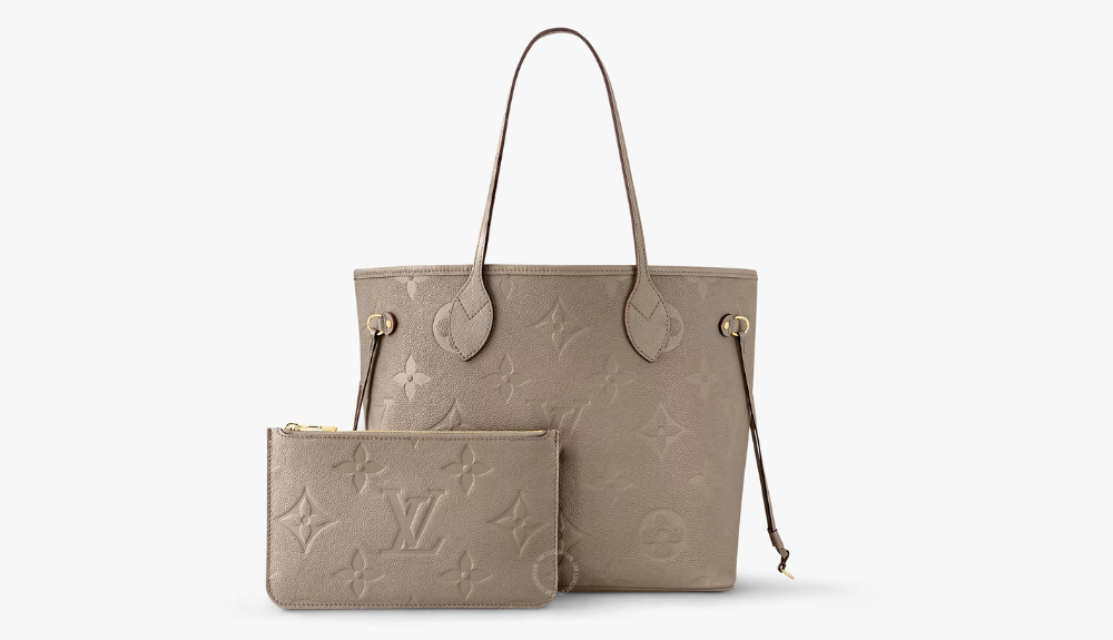 Monogram Empreinte được đánh giá là chất liệu túi LV cân bằng hoàn hảo giữa tính tiện dụng và giá trị thẩm mỹ