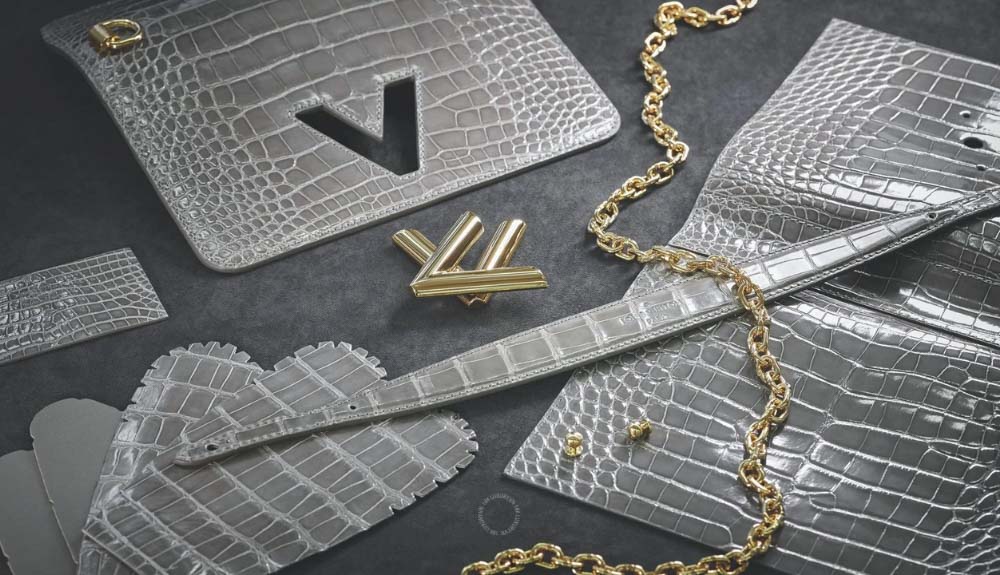 Da cá sấu là loại da cao cấp bậc nhất được Louis Vuitton sử dụng cho các dòng túi phiên bản giới hạn