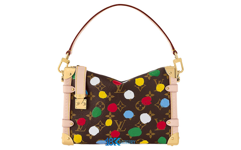 lv x tm trunk louis vuitton x yayoi kusama