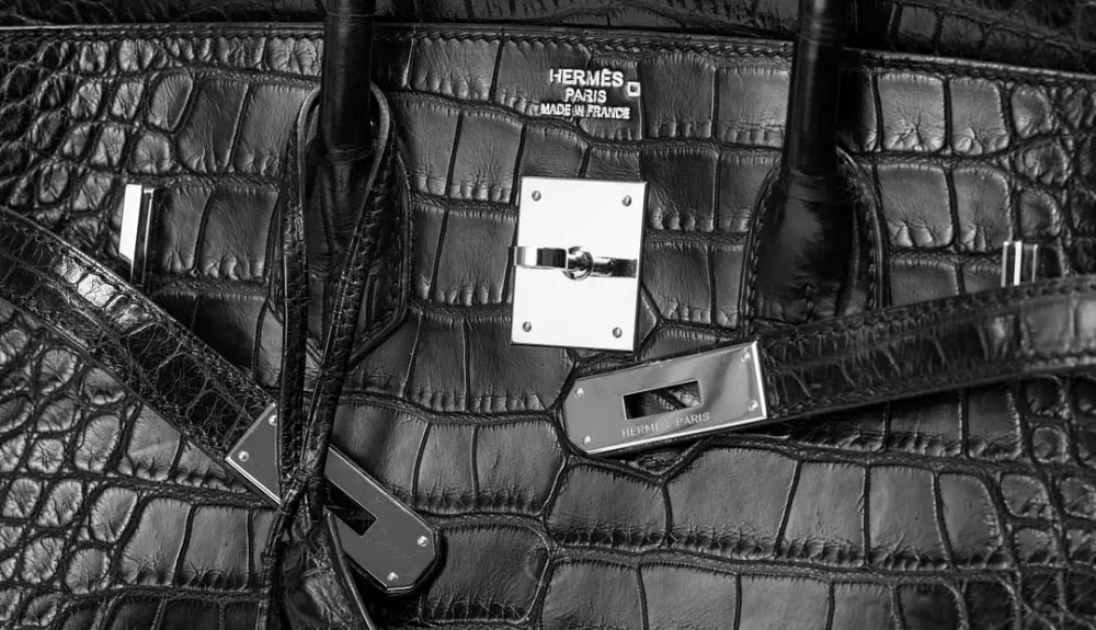 phan loai da tui xach hermes Da cá sấu Alligator
