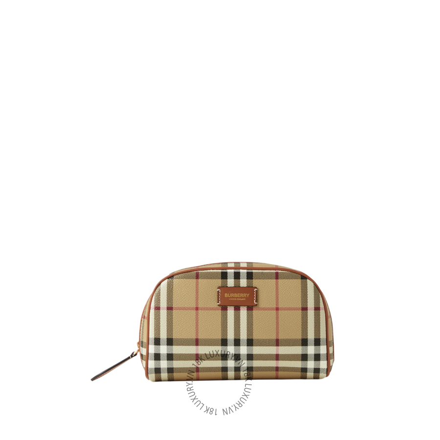 Tui Small Check Travel Pouch mau be (1)