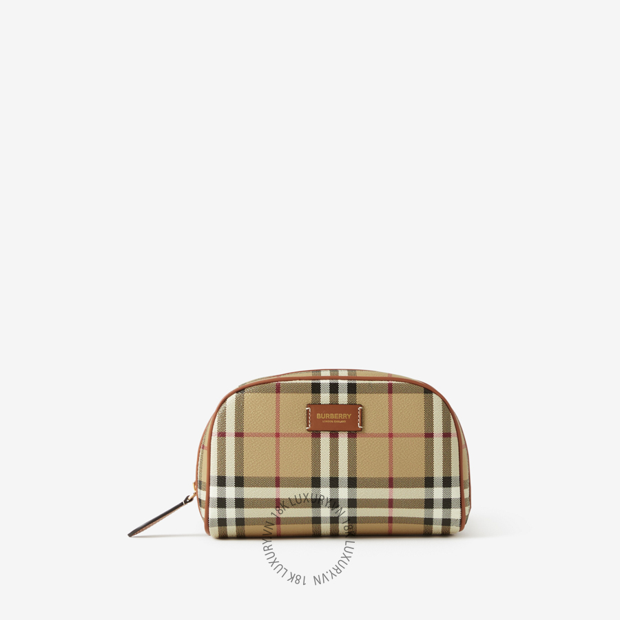 Tui Small Check Travel Pouch mau be (5)