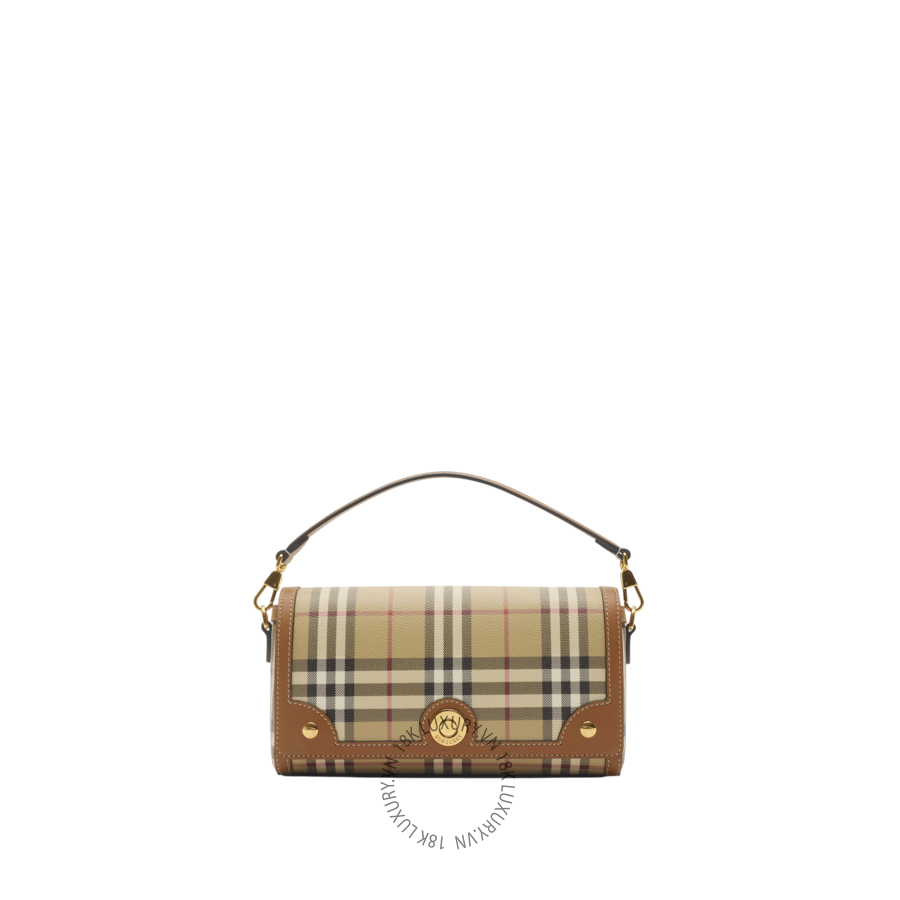 Tui Top Handle Note Bag nâu be1 (1)