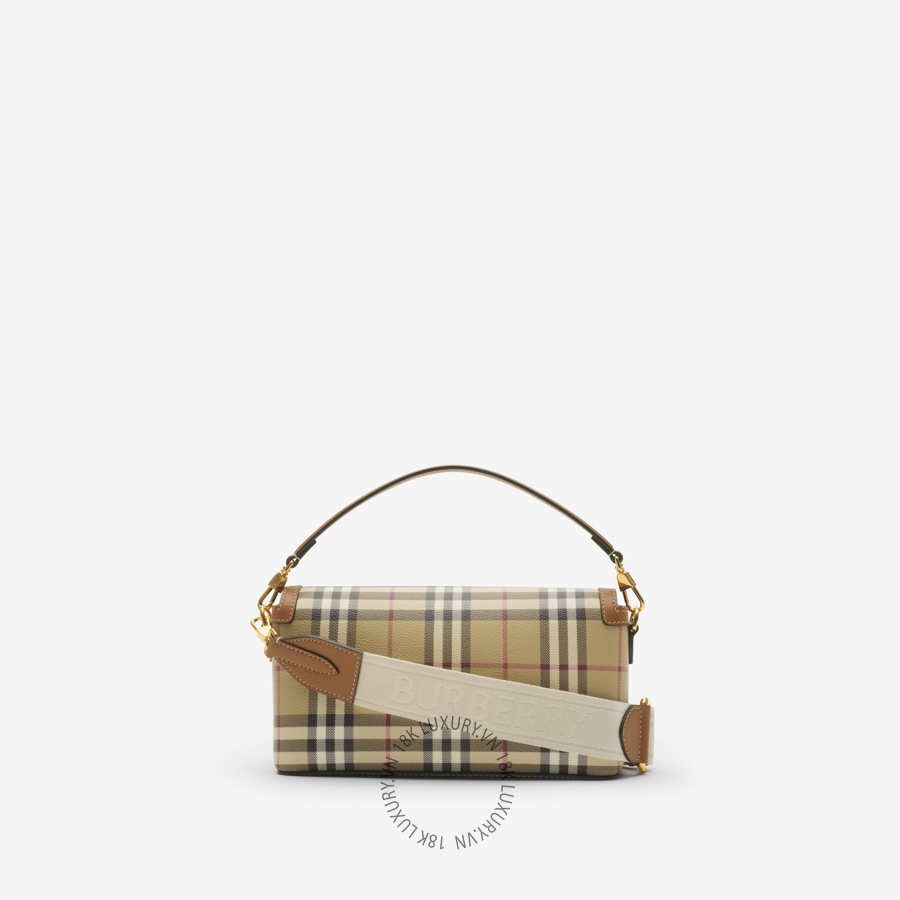 Tui Top Handle Note Bag nâu be1 (5)