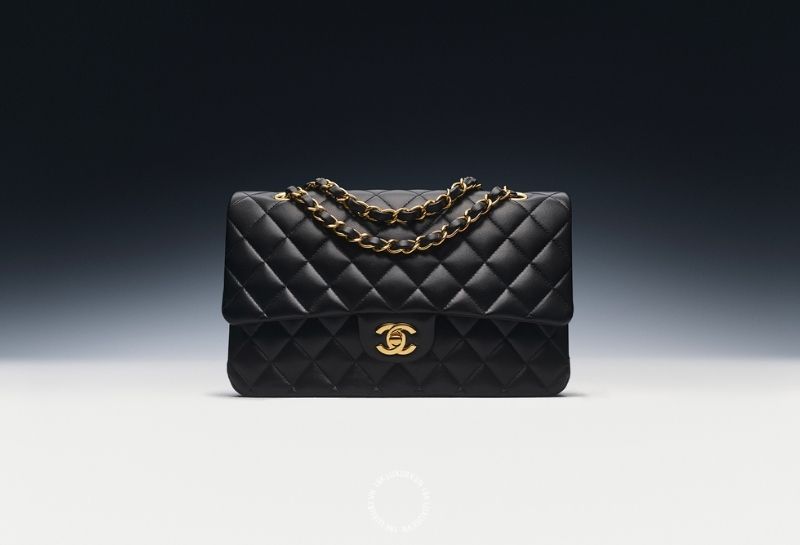 cac mau tui xach dep hot nhat Mẫu túi Chanel Classic 11.12 Black Lambskin Gold-Tone Metal