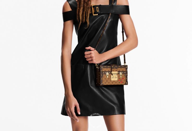 Mẫu túi Louis Vuitton Petite Malle Monogram Canvas