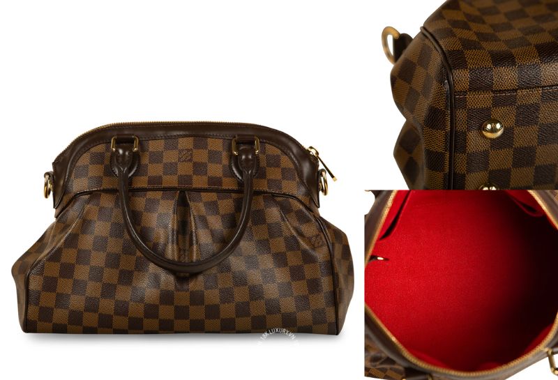 Mẫu túi Louis Vuitton Damier Ebene Trevi GM Satchel