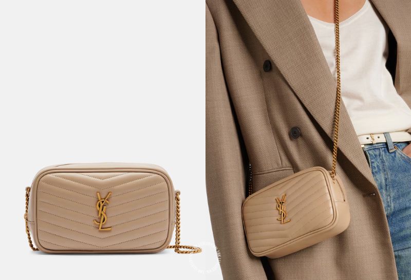 Mẫu túi Saint Laurent Lou Camera Bag In Quilted Leather
