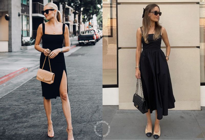 Đầm đen gần như là lựa chọn “an toàn nhưng không bao giờ nhàm chán” trong tủ đồ của nhiều phụ nữ