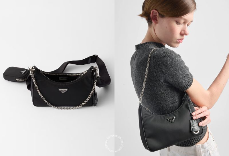 Mẫu túi Prada Re-Edition 2005 màu đen