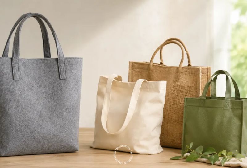 Có thể nhét giấy mềm vào bên trong và đặt túi trong Dustbag để túi luôn đứng dáng và sạch sẽ