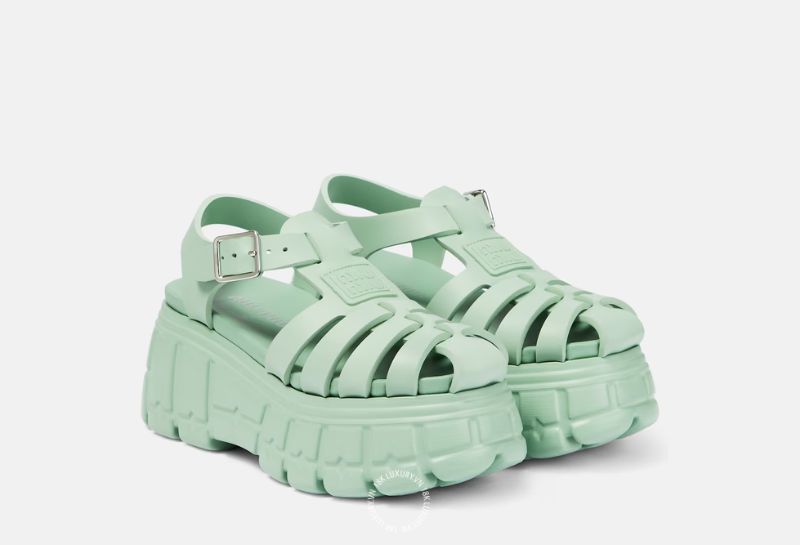 Mẫu dép Miu Miu Platform Sandals