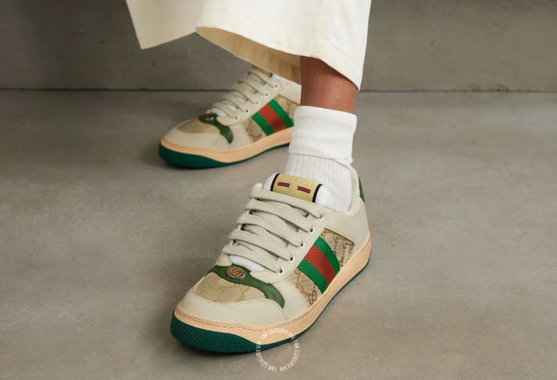 sneaker khac giay the thao the nao Giày Sneaker Gucci
