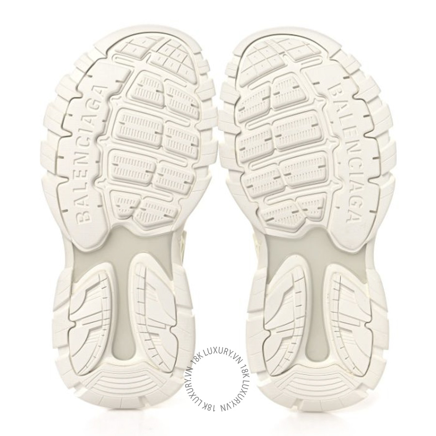 Dép Balenciaga Neoprene Rubber Track Sandals White SDB024 21 Dép Balenciaga Neoprene Rubber Track Sandals White SDB024