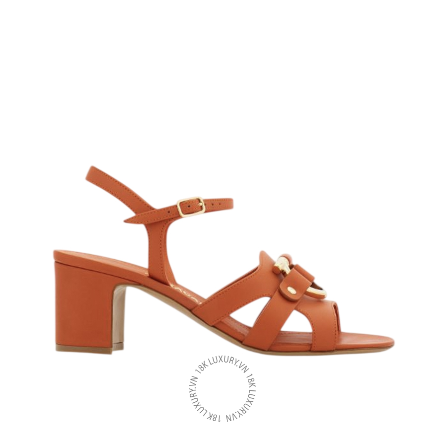 Dép cao gót Salvatore Ferragamo Gancini ornament sandal 01L748794674 DSV002