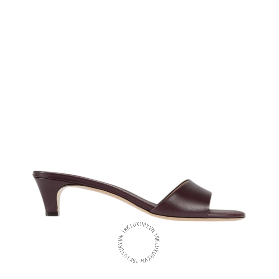 Dép cao gót Salvatore Ferragamo Low heeled slide plum 01L203791964 DSV030