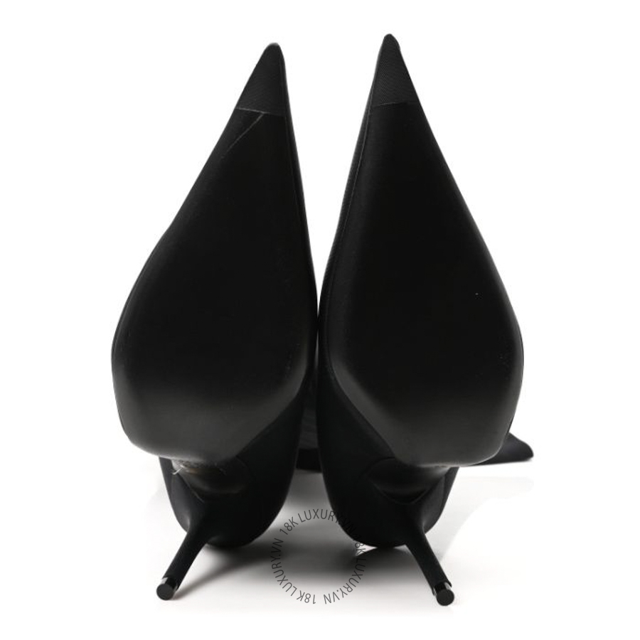 Giày Balenciaga Spandex Pointed Toe Knife Thigh High Boots Black SDB007 18 Giày Balenciaga Spandex Pointed Toe Knife Thigh High Boots Black SDB007