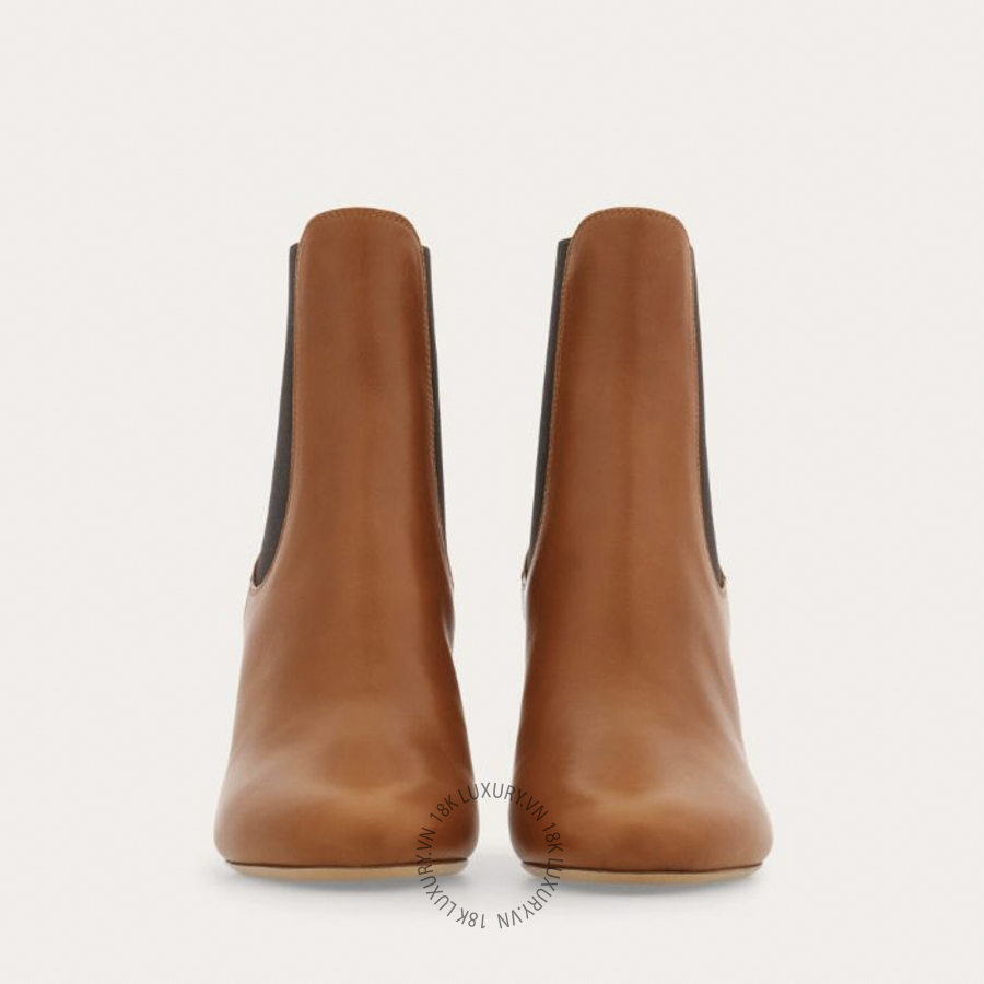 Giày Boot cao gót Salvatore Mid heel Chelsea màu nâu 01L847795003 DSV171 16 Giày Boot cao gót Salvatore Mid heel Chelsea màu nâu 01L847795003 DSV171