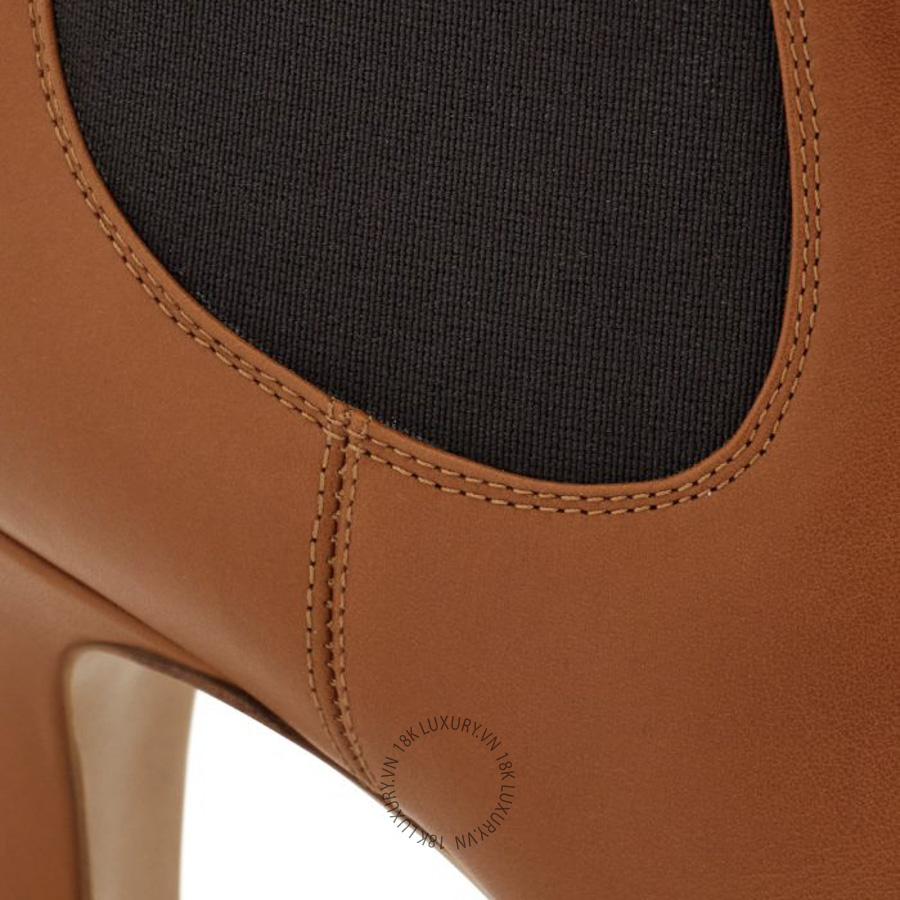 Giày Boot cao gót Salvatore Mid heel Chelsea màu nâu 01L847795003 DSV171 19 Giày Boot cao gót Salvatore Mid heel Chelsea màu nâu 01L847795003 DSV171