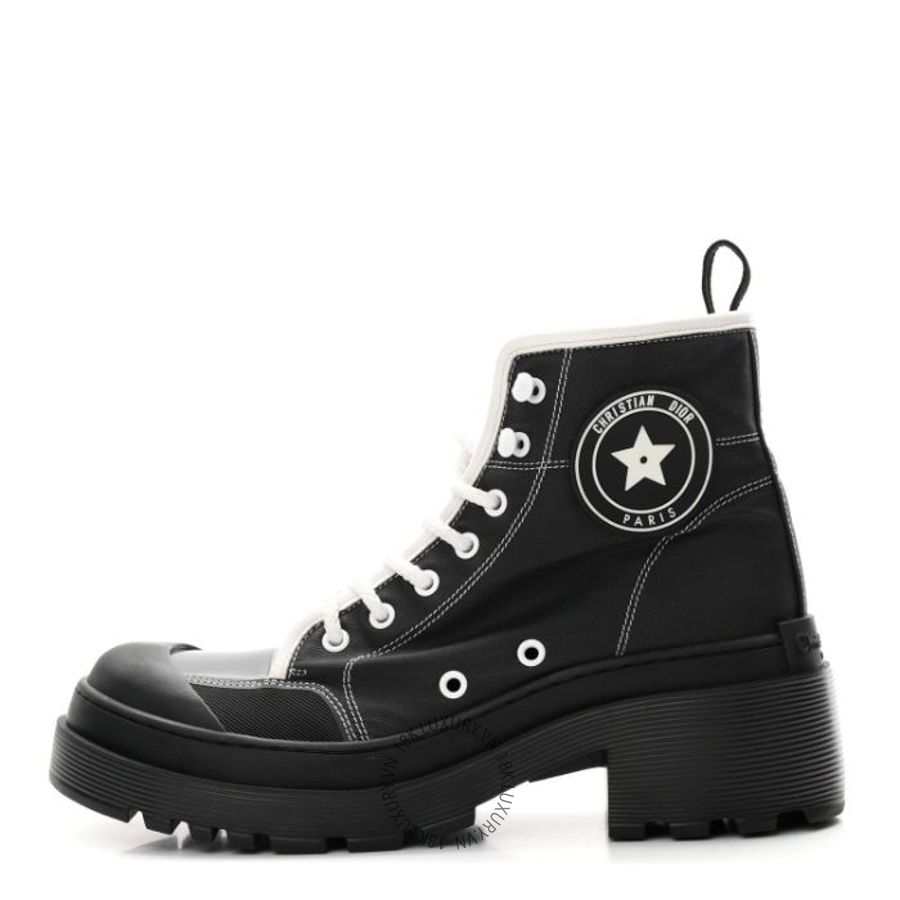 Giày Boot Christian Dior Technical Fabric D-Risemm Black BKJ074