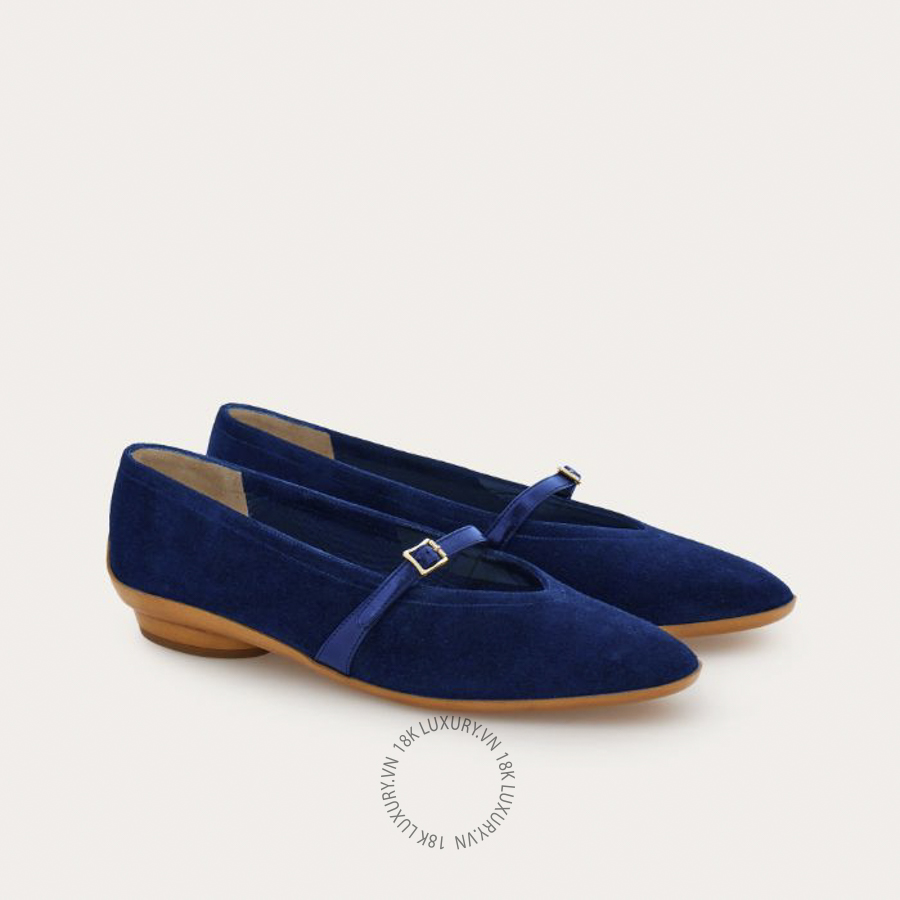 Giày búp bê Salvatore Audrey (1954) midnight blue 01I092774339 DSV161