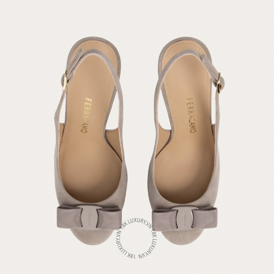 Giày cao gót Salvatore Vara bow slingback 01L430794394 DSV112 14 Giày cao gót Salvatore Vara bow slingback 01L430794394 DSV112