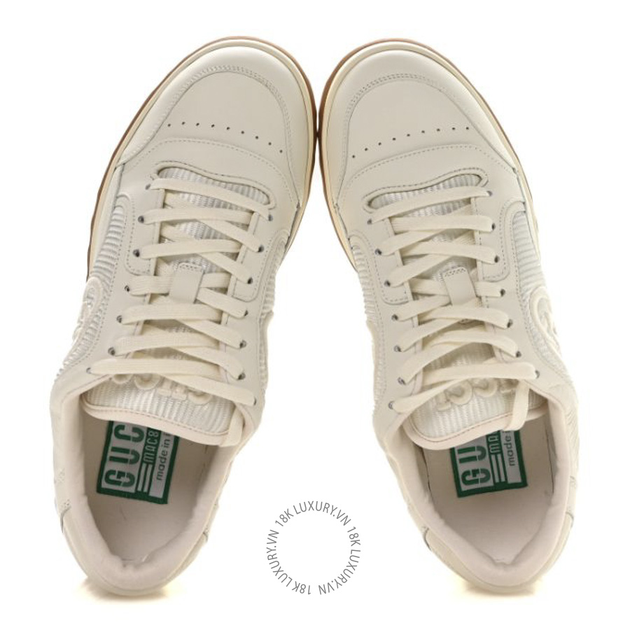 Giày Gucci Dali Soft Calfskin Mens Mac80 Sneakers Off White TQT147
