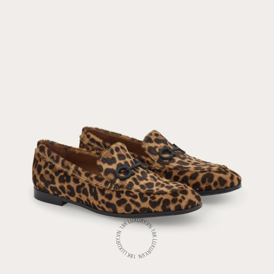 Giày Loafer Salvatore Gancini leopard 01L957795457 DSV060