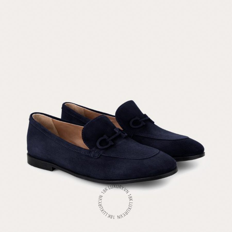Giày Loafer Salvatore Gancini navy blue 01L433792006 DSV063