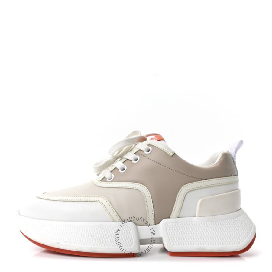 Giày sneaker Hermes Calfskin Giga Sneakers Multicolor White Gomma FGH271