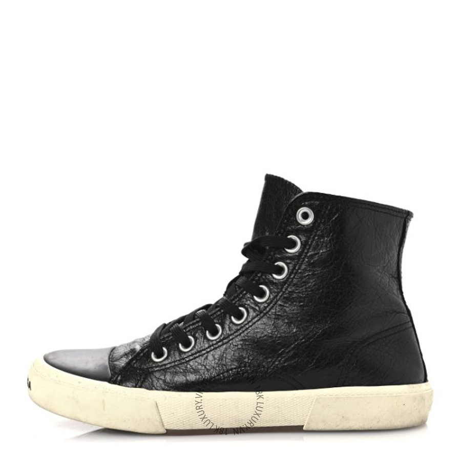 Giày Sneakers Balenciaga Agneau Arena Paris High Top Black SDB043