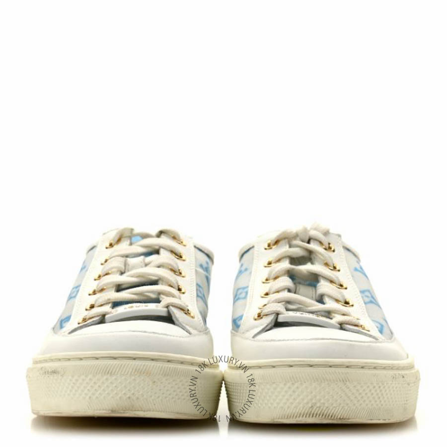 Giày thể thao Louis Vuitton Technical Fabric Calfskin Monogram Stellar Sneakers Blue FPGL009 12 Giày thể thao Louis Vuitton Technical Fabric Calfskin Monogram Stellar Sneakers Blue FPGL009