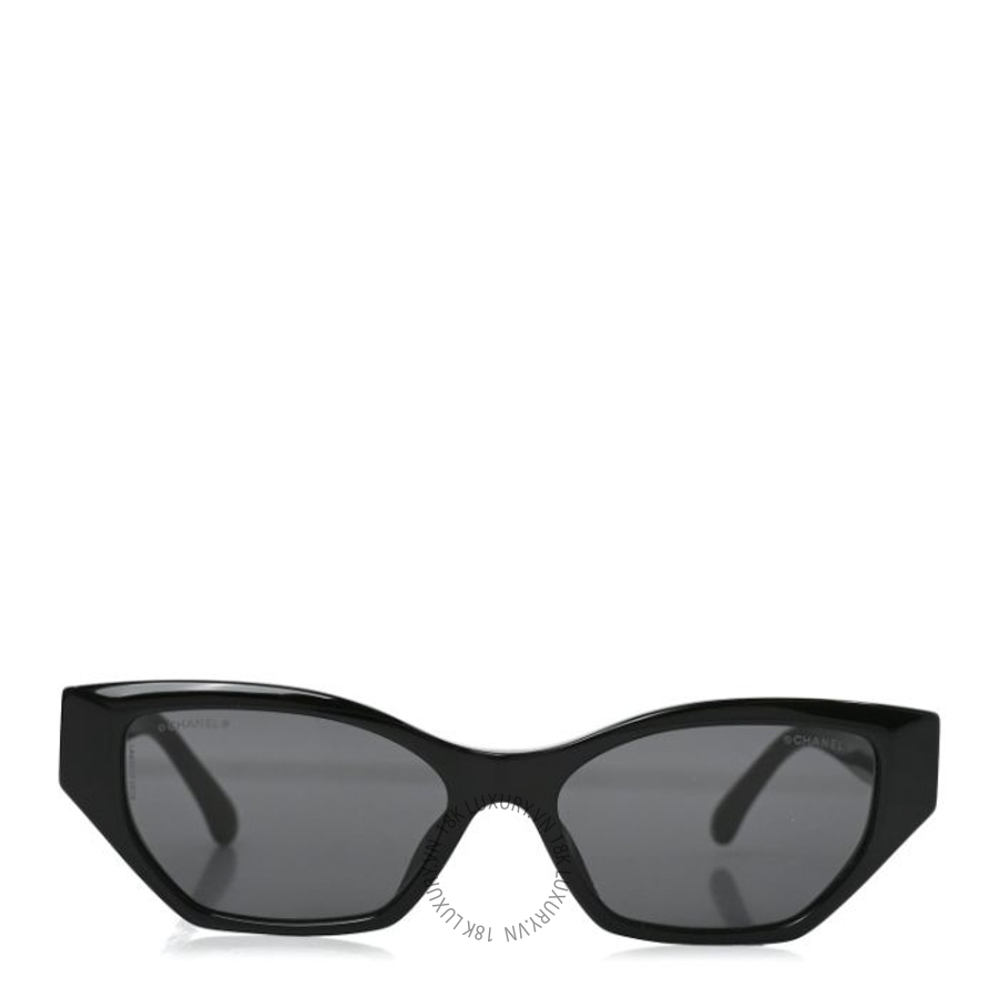 Kính Chanel Acetate Cat Eye Sunglasses 71785A Black KCN025