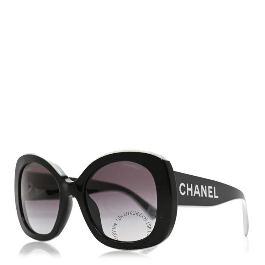 Kính Chanel Acetate Sunglasses 71414A Black KCN004