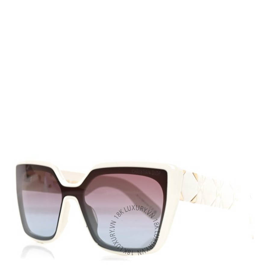 Kính Christian Dior Acetate Cannage Lady 95.22 S21 Sunglasses White FSKD038
