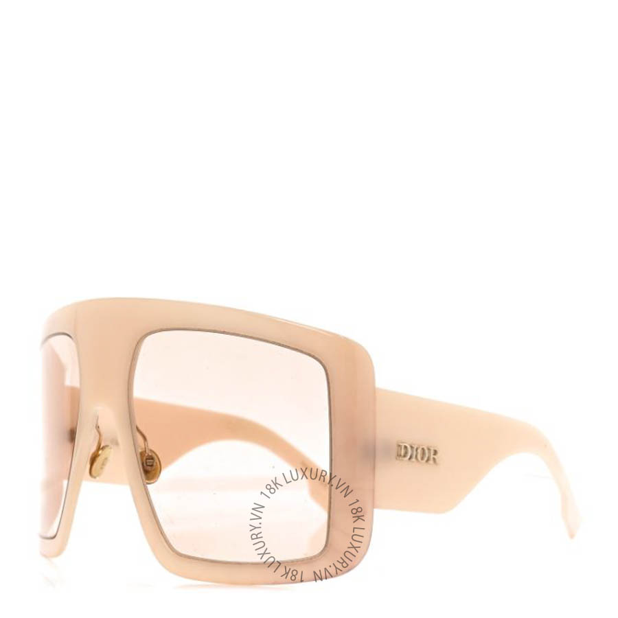 Kính Christian Dior Acetate So Light 1 Shield Sunglasses Ivory FSKD019