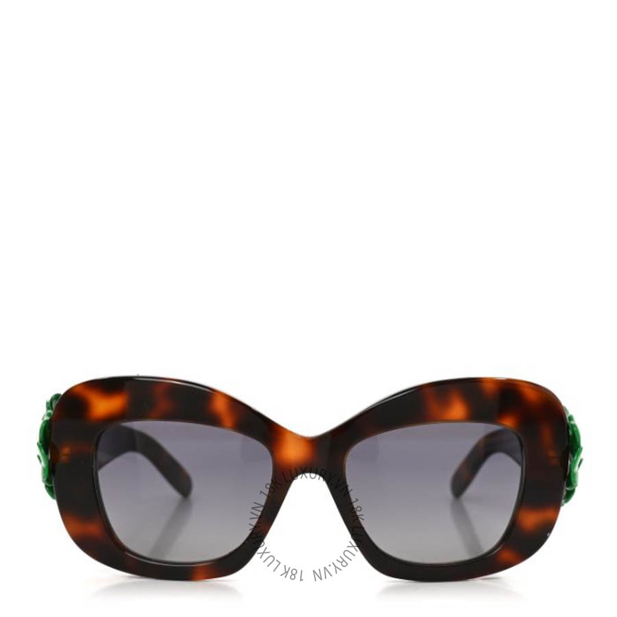 Kính Christian Dior Clover S3I Square Sunglasses Tortoise FSKD041