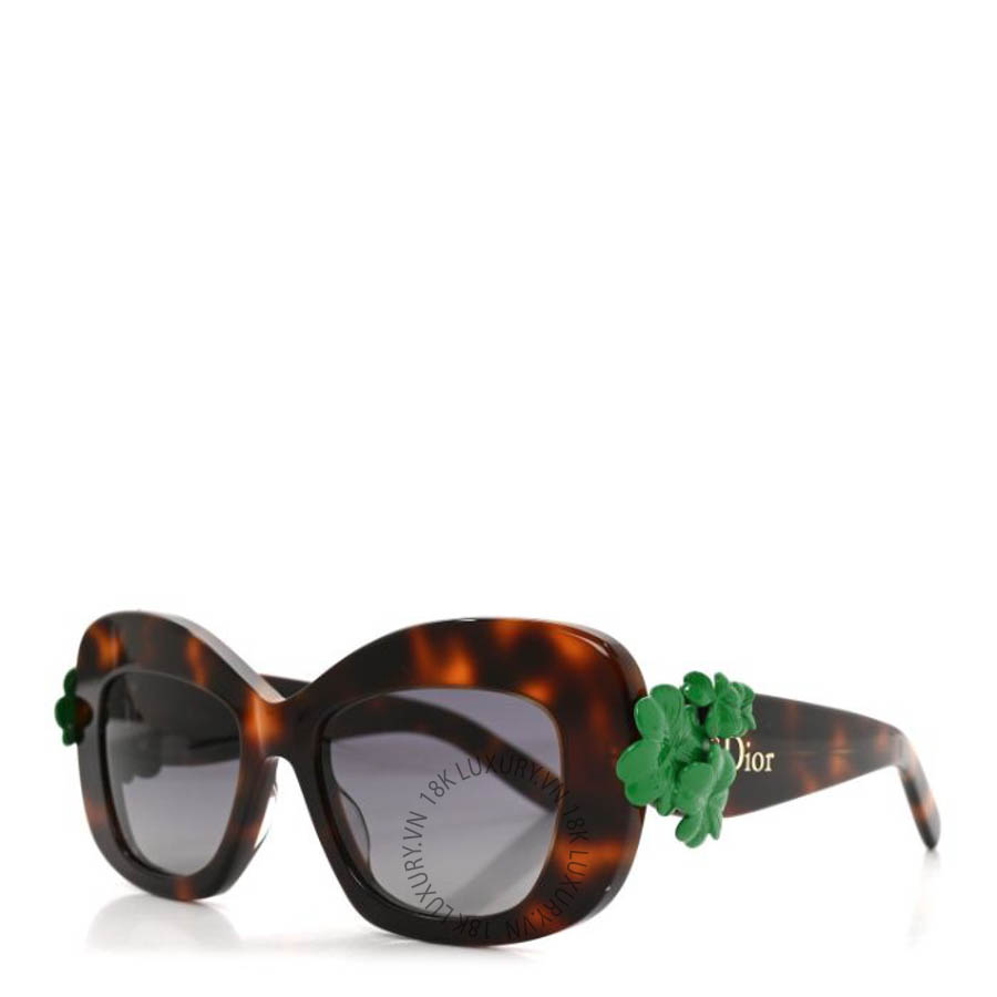 Kính Christian Dior Clover S3I Square Sunglasses Tortoise FSKD041