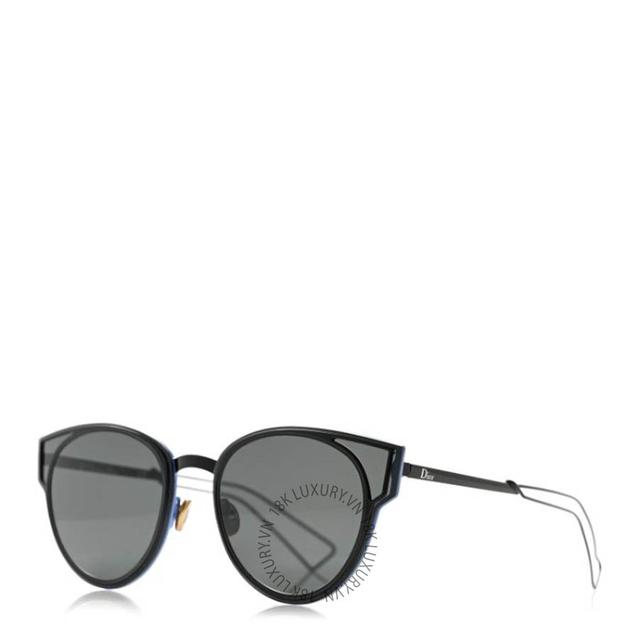 Kính Christian Dior Sculpt Cat Eye Sunglasses Black Blue FSKD003