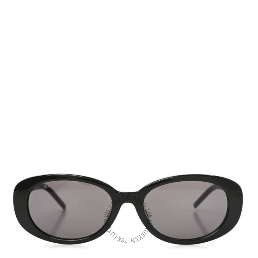 Kính Gucci Acetate Oval Frame GG1684SA Sunglasses Black FSKG017