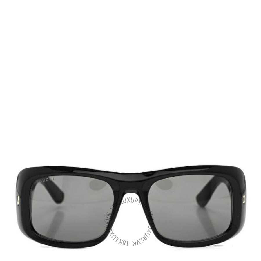 Kính Gucci Acetate Square Frame Sunglasses GG1080S Black FSKG027