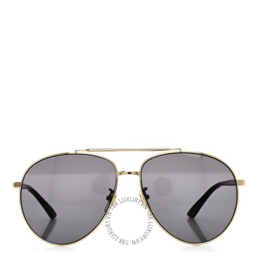 Kính Gucci Aviator Sunglasses GG0043SA Black FSKG018