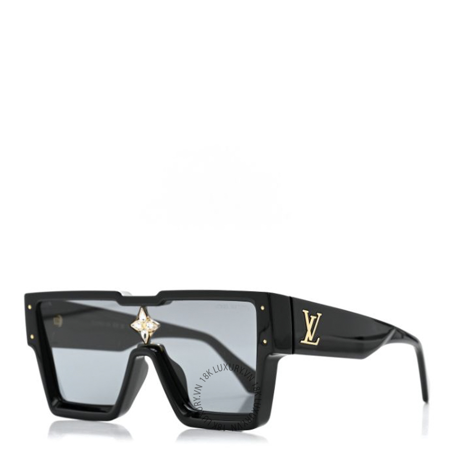 Kính Mắt Louis Vuitton Acetate Swarovski Crystal CycloneZ1578W Black JYP008