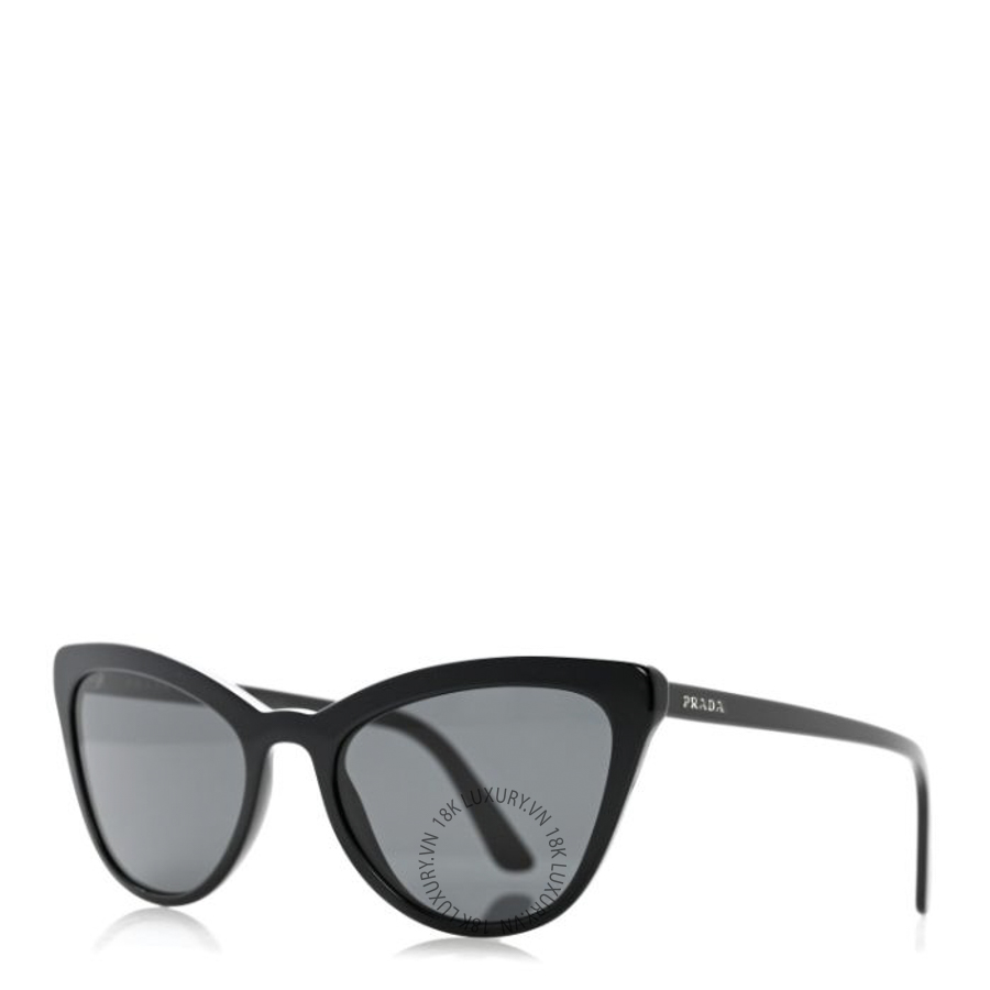 Kính Mắt Prada Acetate Cat Eye SPR 01V Black YGP043