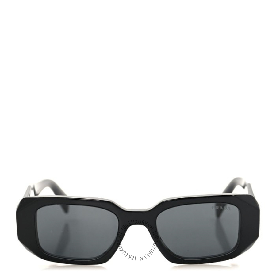 Kính Mắt Prada Acetate Symbole SPR 17W Black YGP019