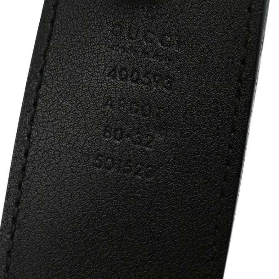 Thắt lưng Gucci Calfskin Double G 40mm Belt Black TLG154 8 Thắt lưng Gucci Calfskin Double G 40mm Belt Black TLG154