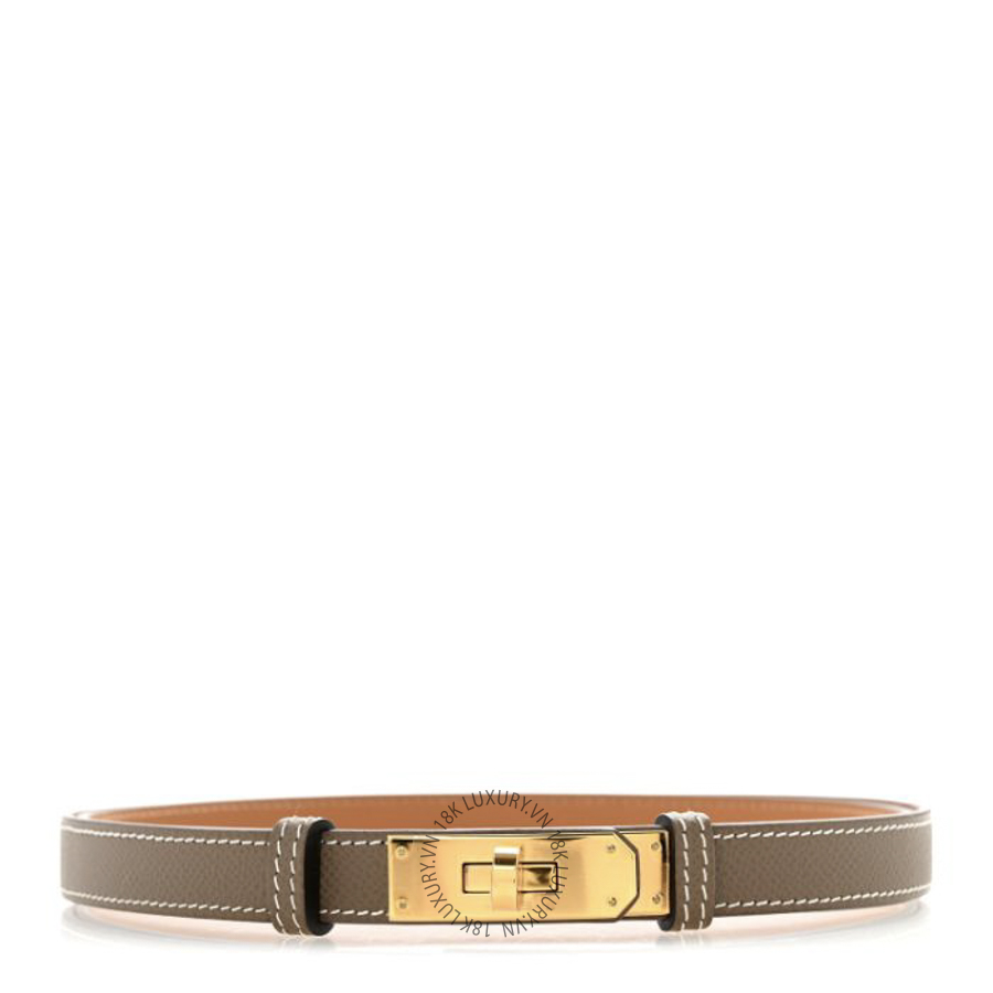 Thắt lưng Hermes Epsom Kelly Belt Etoupe AFF041