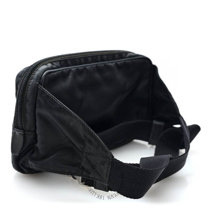 Túi bao tử Prada Tessuto Nylon Belt Bag Black FPTP167