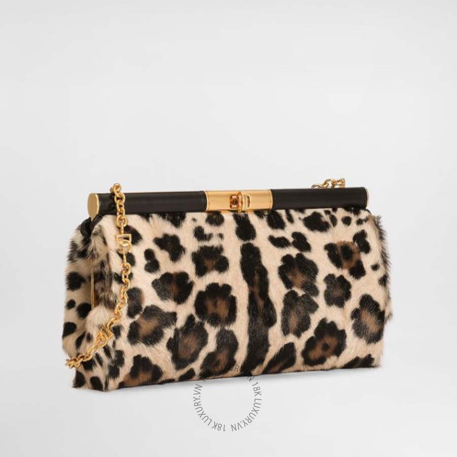 Túi cầm tay Dolce Gabbana Marlene shoulder bag in leo kid leather BB7672A086389738
