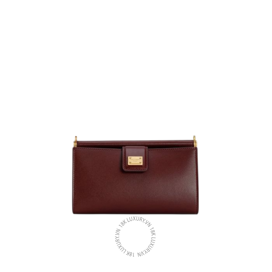 Túi cầm tay Dolce Gabbana Plongé calfskin phone bag BI3367A9S2580346